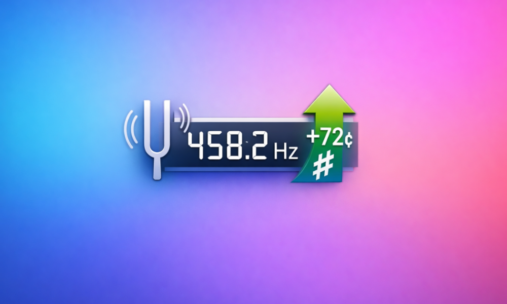 458.2 hz Phase Alternating Line Increased Pitch Audio Cents