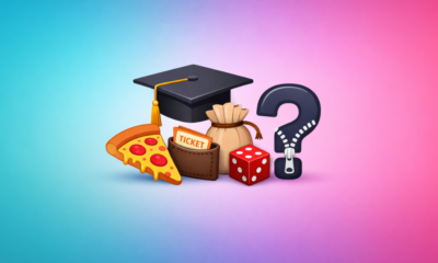 Graduations Pouch Pizza Purchase Game Zippergitsfh